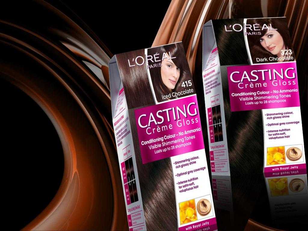Casting creme gloss loreal. палитра цветов краски, как подобрать оттенок, инструкция окрашивания, фото