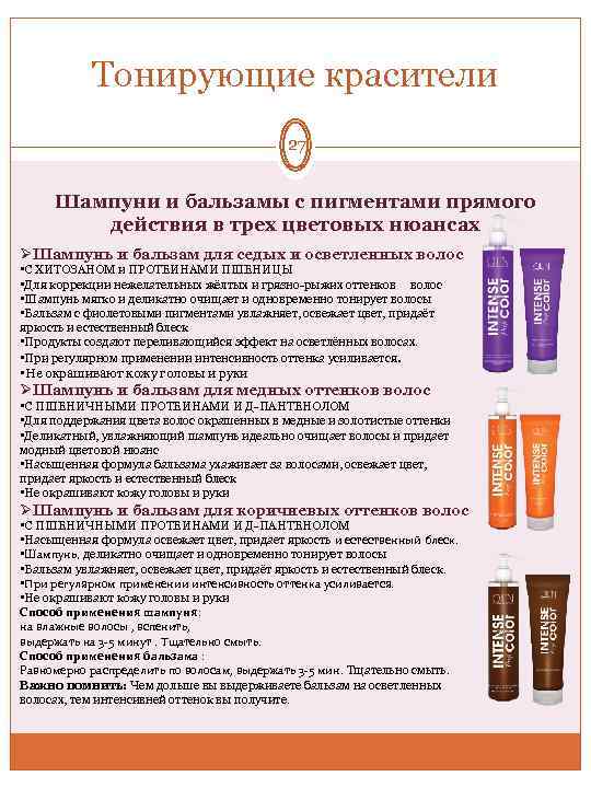 Hothair.ru - обзор оттеночных шампуней для седых волос