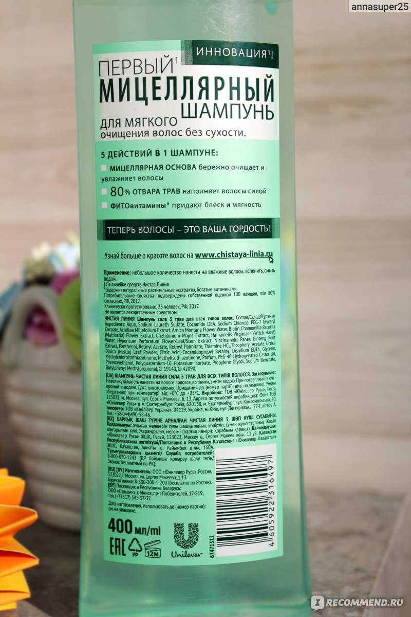 Популярные мицеллярные шампуни, которые спасут вас от жирных волос у корней