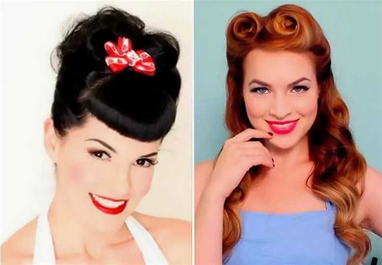 2019 ретро прически в стиле стиляг или pin-up: как сделать, варианты, фото