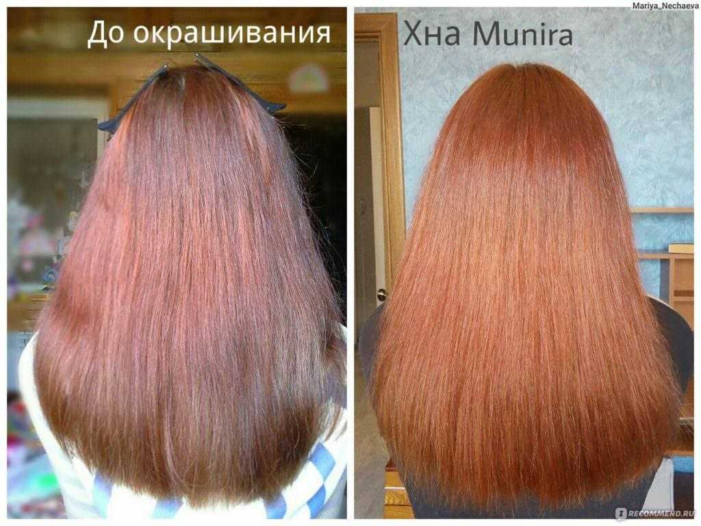 После хны можно красить волосы краской
