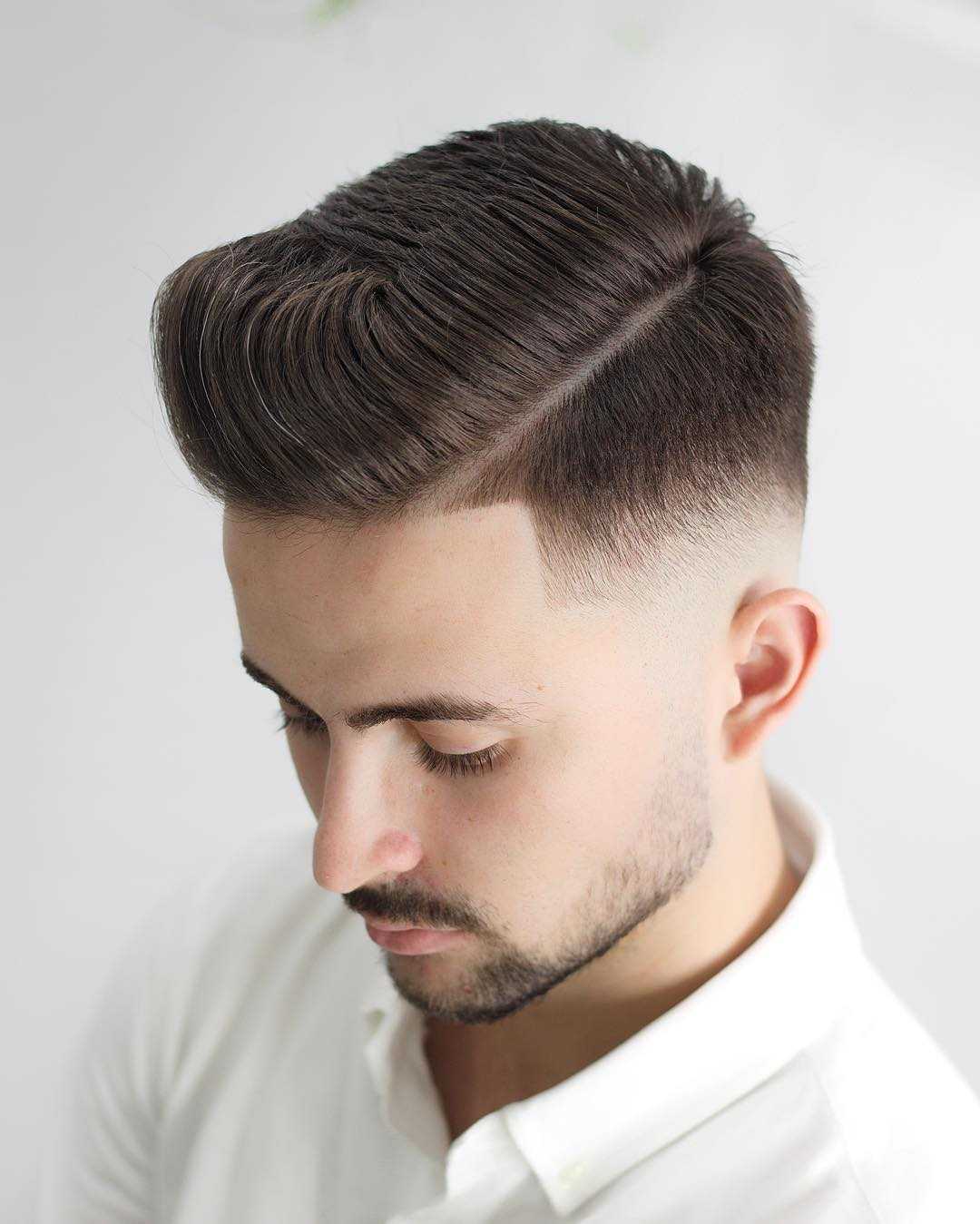 Мужская стрижка side part: фото, уход и укладка