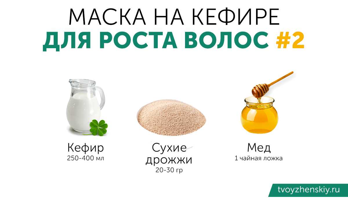 Кефирная маска для волос в домашних условиях