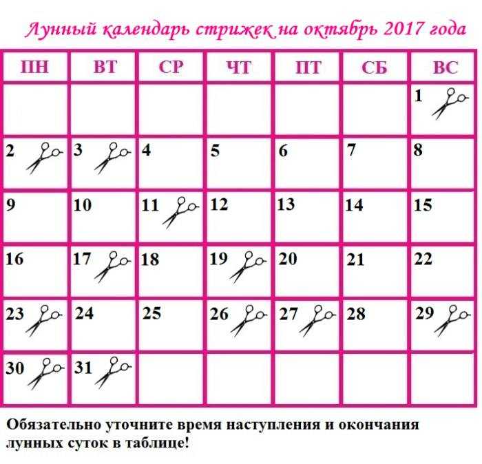Стрижка в ноябре 2022 по лунному календарю