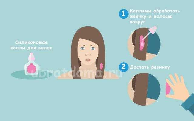 Как убрать жвачку с волос: как вытащить, снять, отлепить, удалить, достать жевательную резинку у ребенка, девочки, что делать, все методы