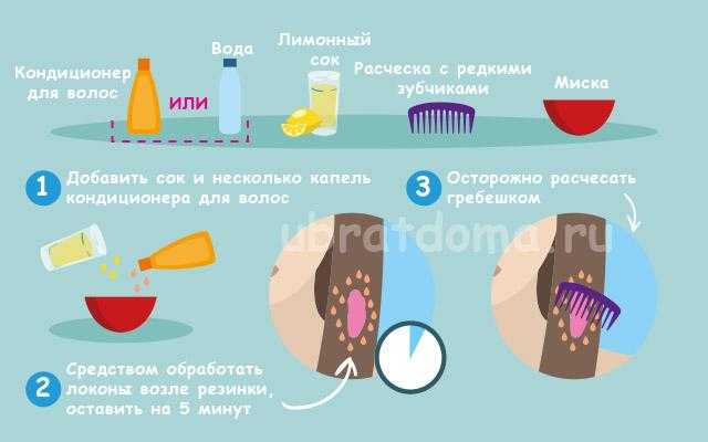 Как отлепить жвачку от волос
